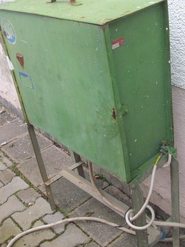 Grüne baustromzählerkasten - grüne,
